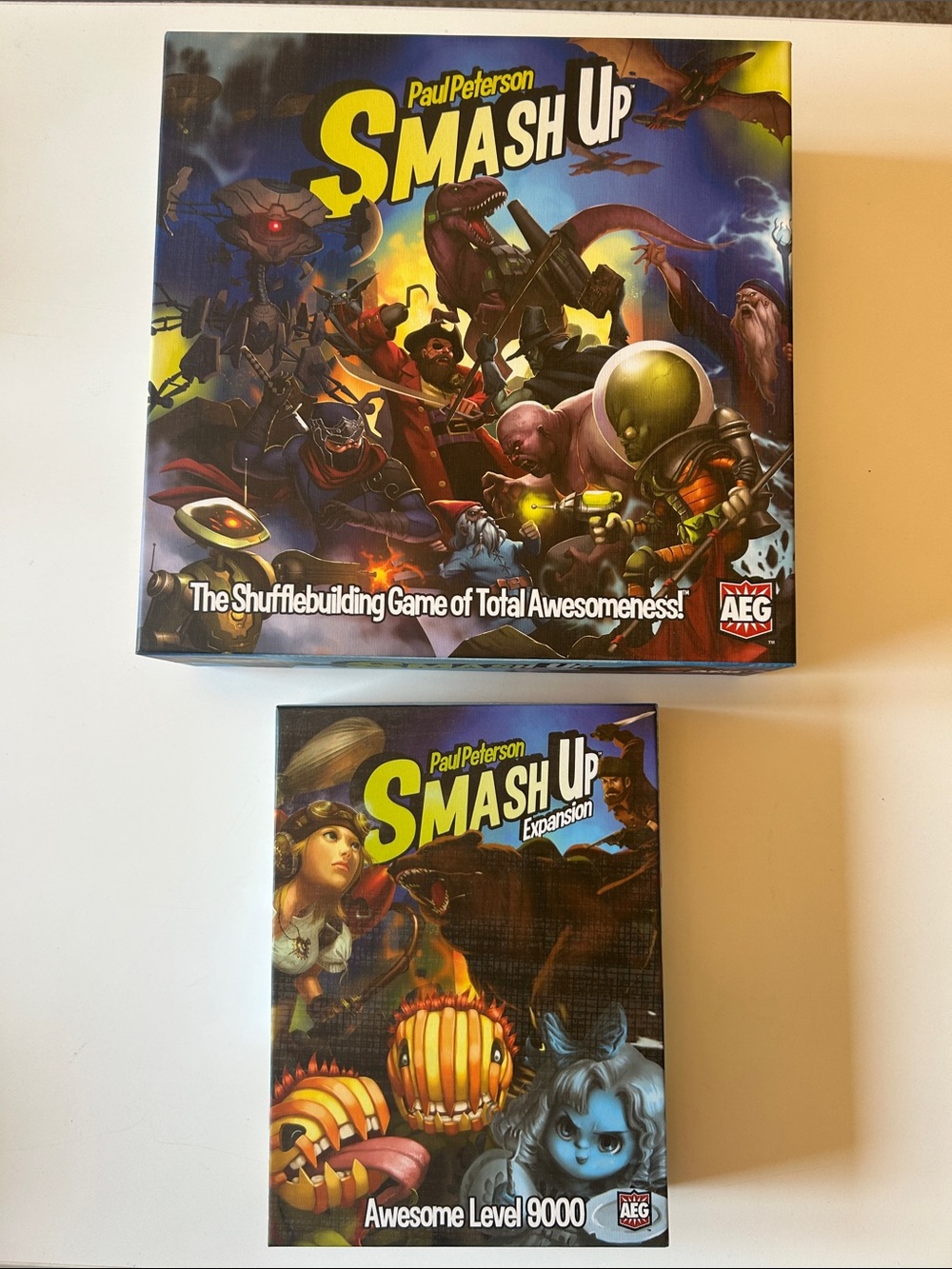 Smash Up Card Game and Awesome Level 9000 Expansion